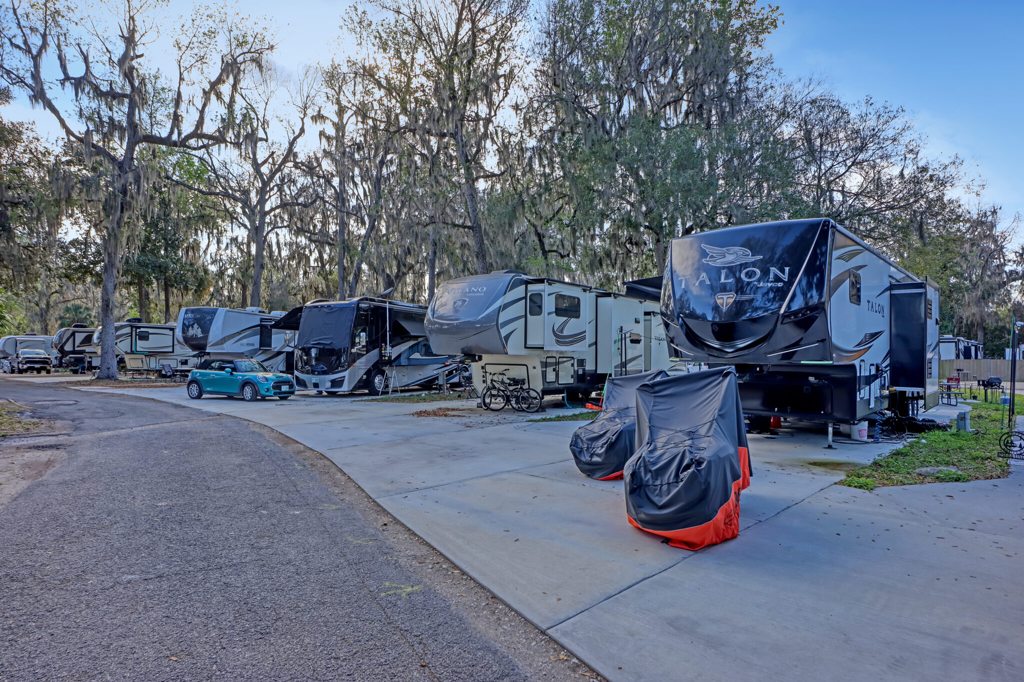 RV Sites | Cape Kennedy RV Resort – Space Coast, FL