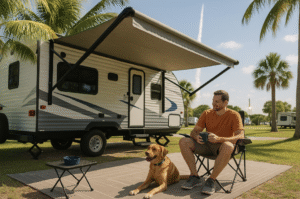 Man and Dog