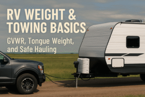 RV weight and towing basics